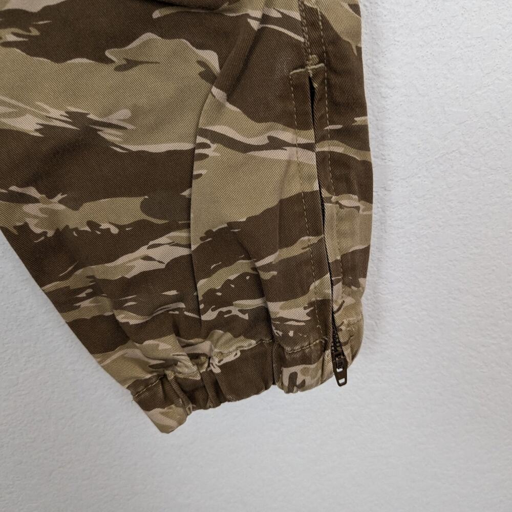 Nili Lotan Camo Cropped French Military Pants Size 4 - Picture 6 of 10
